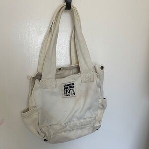 Vintage Converse Classic Cream Tote Bag